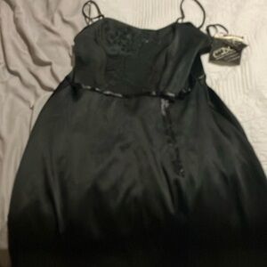 Black formal dress by Rampage